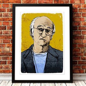 Larry David Print 8"x10"